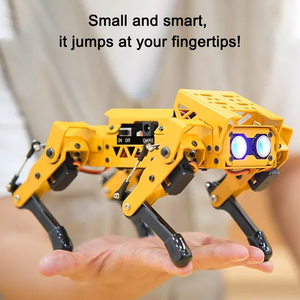 ESP32 Quadruped MechDog AI <span class=keywords><strong>Kit</strong></span> DIY <span class=keywords><strong>Robot</strong></span> bionik Visual dengan pemrograman grafis Python dan untuk goresan anjing <span class=keywords><strong>Robot</strong></span> Arduino - Product Image 2