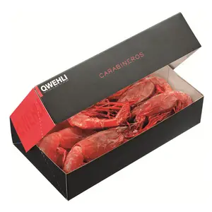 Custom Carton Seafood Box Frozen Shrimp Box Frozen Food Box Packaging