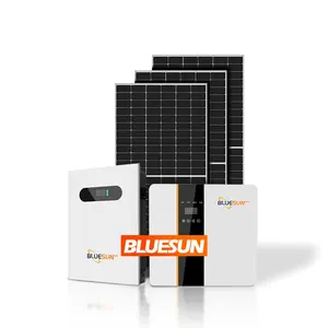 Bluesun6kwシングル単相ハイブリッド太陽光発電システム6kw8kw 10kw12kw風力ソーラーインバーターハイブリッドパワーシステム