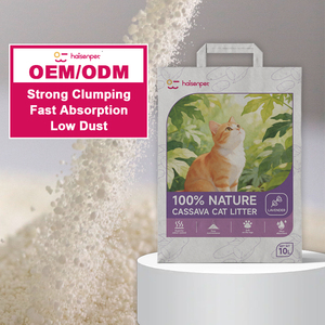 โรงงานขายส่งโดยตรง รับผลิตตามสั่ง กลิ่นหอม บรรจุภัณฑ์ตามสเปค ปลอดสารพิษ ไม่จับตัวเป็นก้อน ปราศจากฝุ่น ทราย<span class=keywords><strong>แมว</strong></span>จากมันสำปะหลัง - Product Image 1