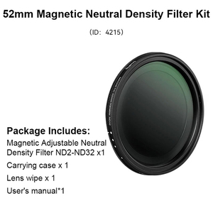 Filtre magnétique pour téléphone MagEase 52 mm ND2-ND32 (1-5 Stops) Étanche et résistant aux rayures pour iPhone 4215 - Product Image 6