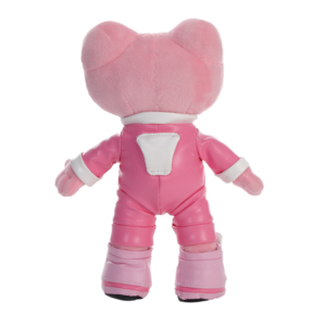 Peluche Mascotte Rana <span class=keywords><strong>Rosa</strong></span> Personalizzato, Bambola di Peluche a Forma di Rana con Tuta da Corsa in Pelle PU <span class=keywords><strong>Rosa</strong></span> e Sneakers, Giocattolo di Peluche Animale Cartone Animato Personalizzato - Product Image 2