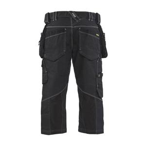 BLAKLADER - 199111419900C48 Pirate <b>shorts</b> <b>stretch</b> X1900 Black - EAN 7330509532843 <b>WORK</b> TROUSERS <b>WORK</b> <b>SHORTS</b> - Product Image 2