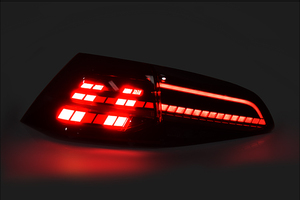 Feux arrière LED dynamiques ADT 2018 pour Golf 7 Golf R MK7.5 avec clignotants et feux stop LED DRL, faisceau de câblage inclus - Product Image 2