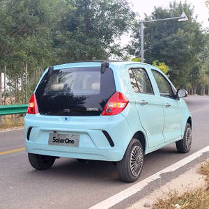 Personnalisable 5 portes 4 places <span class=keywords><strong>Solarone</strong></span> Mini voiture électrique à énergie solaire Véhicule à hayon avec panneau solaire Nouvelle énergie Vente de véhicule - Product Image 5