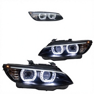 Faros Delanteros LED para E92 2005-2012 M3 <span class=keywords><strong>330i</strong></span> 335i, Proyectores DRL de 12V, Nuevos - Product Image 4