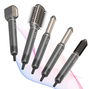<span class=keywords><strong>Secador</strong></span> <span class=keywords><strong>de</strong></span> <span class=keywords><strong>Pelo</strong></span> Profesional <span class=keywords><strong>de</strong></span> Alta Velocidad Iónico 5 en 1 con Gran Flujo <span class=keywords><strong>de</strong></span> Aire y Secado Rápido para Mujer, Juego <span class=keywords><strong>de</strong></span> <span class=keywords><strong>Secador</strong></span> <span class=keywords><strong>de</strong></span> <span class=keywords><strong>Pelo</strong></span>, Fábrica <span class=keywords><strong>de</strong></span> Ningbo, China - Product Image 1
