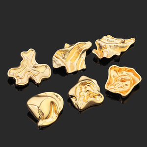 Botones de costura personalizados de Button Factory, botones irregulares para ropa, conchas marinas, estrellas de mar, botones de metal de aleación con forma especial, botones decorativos. - Product Image 2