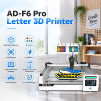 Imprimante 3D de lettres Mingda AD-F6 Pro 6 couleurs pour enseignes lumineuses LED