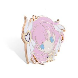 Cute Cartoon <b>Anime</b> Character Customized Design Souvenir Gift Metal Key Chain - Product Image 4
