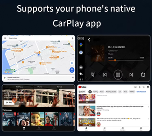 2025 Wireless CarPlay per chiamata musica adattatore di navigazione facile Plug-and-Play connessione automatica comodo cablato per <span class=keywords><strong>Auto</strong></span> Multimedia - Product Image 5