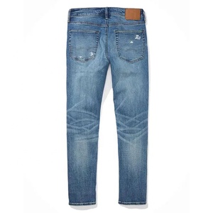 <span class=keywords><strong>Jeans</strong></span> Denim Neri da <span class=keywords><strong>Uomo</strong></span> a <span class=keywords><strong>Vita</strong></span> <span class=keywords><strong>Bassa</strong></span>, Slim Fit, Bootcut, a Zampa d'Elefante, Distressed, Vintage, con Effetto Cerato, Personalizzabili, per Commercio all'Ingrosso - Product Image 2