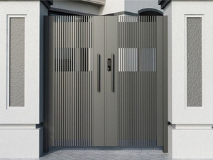 Best-seller Panneau décoratif OEM de remplacement disponible Porte d'entrée en bois extérieure pour salle de serveur résidentielle - Product Image 5