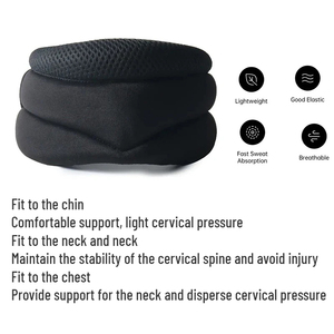 Soporte Cervical Ajustable, Collarín Cervical de Espuma Suave y Duradera para Aliviar el Dolor Cervical, Ideal para Viajes en Avión y Siestas - Product Image 5