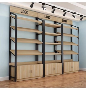 Giá nhà máy Kệ trưng bày cửa hàng bán lẻ Kệ siêu thị Kệ gondola siêu thị Giá để hàng siêu thị Gỗ Kim loại Trung Quốc 30 Ngang 40 160 JCL - Product Image 1