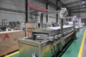 Continuous <strong>Automatic</strong> Falafel Tortilla Chip Frying <strong>Machine</strong> <strong>Curls</strong> Fried <strong>Corn</strong> Snacks Production Line - Product Image 2