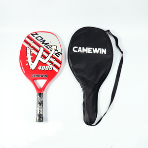 Raqueta de Pádel de tenis de playa de carbono completo, raqueta de cara de EVA suave con bolsa, equipo Unisex, pádel - Product Image 3