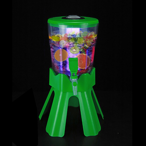 <span class=keywords><strong>Fontaine</strong></span> de <span class=keywords><strong>boisson</strong></span> électrique à 3 niveaux, tour de <span class=keywords><strong>boisson</strong></span> de vin de Cocktail avec Base éclairée par LED comprend 5 tasses réutilisables pour la fête - Product Image 5