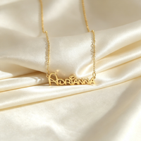 Collier personnalisé pour femme avec logo prénom, pendentif barre en argent S925 plaqué rhodium, lettre initiale privée, idéal pour les fêtes