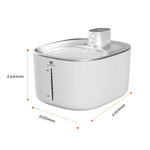 YHpet 4000mAh fontaine de boisson pour animaux de compagnie écologique distributeur d'eau automatique pour chien chat avec bols de capteur Source d'alimentation de Charge - Product Image 6