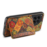 Fleur florale de luxe pour OnePlus 12 étui porte-cartes à rabat béquille téléphone portable étuis en cuir PU pour OnePlus 12R 11 11R