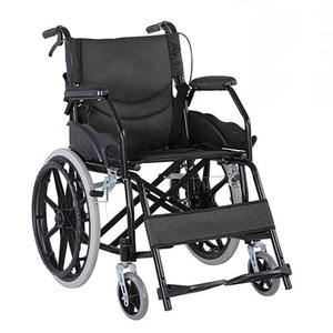 Quick Folding And Easy Taking Manual Wheelchair With Back Pocket - Product Image 1