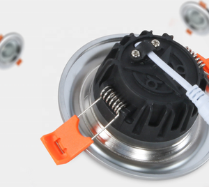 Cri90 <span class=keywords><strong>COB</strong></span> ánh sáng tại chỗ siêu mỏng SMD Tri màu 3 inch 5W 7W vòng lõm SMD 10W CCT 12 Watt Dimmable <span class=keywords><strong>Downlight</strong></span> dẫn xuống ánh sáng - Product Image 5