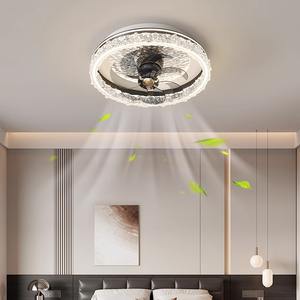 โคมไฟพัดลมเพดานสไตล์อิตาเลียนหรูหราทันสมัย รุ่นใหม่ปี 2025 ระดับไฮเอนด์ - เหมาะสำหรับห้องรับประทานอาหารและห้องนอน - Product Image 3