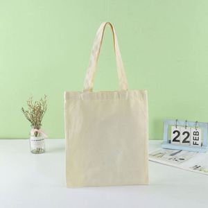 Promotional Fashion Eco Cotton Printed Canvas <b>Tote</b> <b>Bag</b> with Custom Logo Zipper Closure <b>Medium</b> Reusable Shopping <b>Bags</b> - Product Image 5