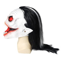 Les fabricants Spot Vampire Dress Up Head Cosplay Mobias Full Face Mask Halloween Scary Latex Mask
