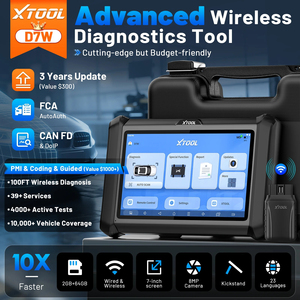 XTOOL D7W V2.0 WIFI kunci diagnosa, koneksi ECU semua sistem lebih baik dari D7 Built-in dapat FD & DOIP 39 + Resets - Product Image 5