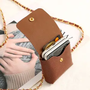 Z Flip 4 Leather Case For Samsung Galaxy Z Flip 5 Case Folding Hot Women's Leather Wallet Z Flip 4 3 2 Mobile Phone Bag