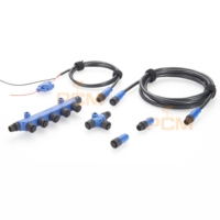 NMEA 2000 Câble convertisseur adaptateur connecteur de type T 3 ports 7 ports femelle et mâle Kit de démarrage pour bateau marin 1-2M