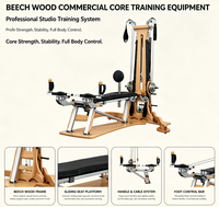 Tour de poulies professionnelle en bois de hêtre/érable pour équipement de Pilates, idéale pour studio de yoga, salle de sport commerciale, vente en gros