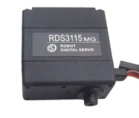 Servomoteur numérique à double arbre de sortie à couple élevé DS RDS3115MG 4,8V-7,2V pour Arduino, robot mécanique DIY, jouet télécommandé