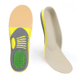 <span class=keywords><strong>Plantillas</strong></span> EVA personalizables y recortables con soporte de arco, amortiguación deportiva, a prueba de golpes, con inserciones de celda de aire tipo panal para zapatillas deportivas - Product Image 1