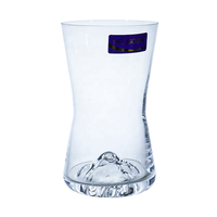 6 pièces boîte d'emballage couleur personnalisée maison fête Bar forme de montagne créatif ensemble de tasses en verre à whisky