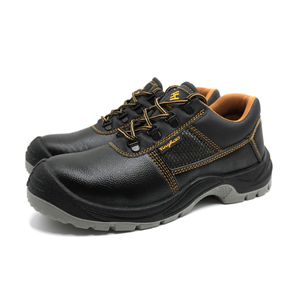 建設業向け 踏み抜き防止 鋼鉄先芯プレート内蔵 メンズ 工業用 安全レザー作業靴 - Product Image 2