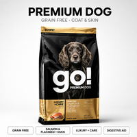 Sachet refermable à fond plat avec fermeture éclair, imprimé sur mesure, en aluminium, à huit soudures latérales, pour l'emballage d'aliments pour animaux (chiens et chats)