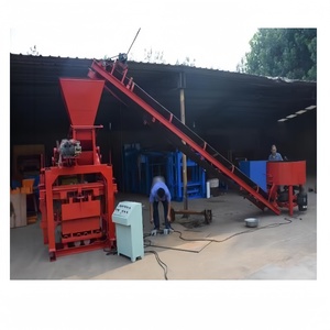 New Hollow khối máy làm cho bê tông gạch nửa tự động dễ dàng hoạt động máy làm gạch - Product Image 5