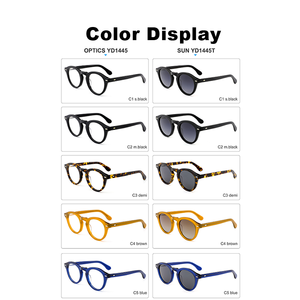 Occhiali da Sole Polarizzati Classici Retrò Fatti a Mano, Gafas De <span class=keywords><strong>Sol</strong></span> De Lujo, Protezione UV 400, Montatura in Acetato Vintage, Unisex - Product Image 3