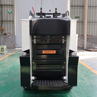Derette XC1100 Mini-Kompaktlader Diesel Raupenlader Mini-Raupenlader Kleiner Frontlader für Bauarbeiten