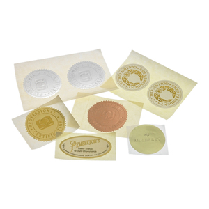 Adesivi con Stampa in Oro, Adesivi in Rilievo, Adesivi Personalizzati con Lamina Metallica - Product Image 4