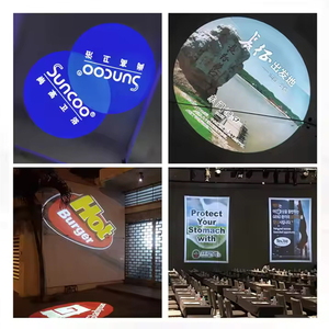 Outdoor IP66 Waterproof LED Logo Advertising <strong>Gobo</strong> <strong>Projector</strong> 25W to 100W <strong>Rotating</strong> Feature - Product Image 6
