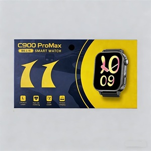 สายรัดคู่ ซีรีส์ 11 นาฬิกาอัจฉริยะ สมาร์ทวอทช์ นาฬิกาเชื่อมต่ออัจฉริยะ C900 Pro Max - Product Image 4