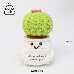 Venta al por Mayor de Adornos Decorativos de Animales Adorables, Muñecos de Ganchillo Amigurumi, Juguetes Hechos a Mano para Amantes, Amigos, Cumpleaños - Product Image 4