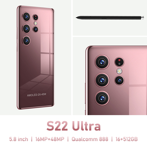 Smartphone mobile 4G <span class=keywords><strong>S22</strong></span> Ultra 16 Go + 512 Go, 16 MP + 48 MP, 5,8 pouces, 10 cœurs, <span class=keywords><strong>double</strong></span> carte <span class=keywords><strong>SIM</strong></span>, téléphone portable Android - Product Image 4