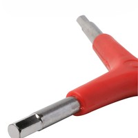 Outil de réparation de vélo super pratique en gros clé hexagonale à trois dents clé Allen 4/5/6 MM clé Allen