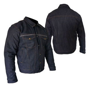 Chaqueta de Mezclilla para Hombre, Diseño Moderno, Alta Calidad, Precio al por Mayor, Cuello Camisero, Hecha a Medida - Product Image 4
