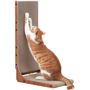 Planche à gratter pour chat de type L personnalisée, améliorée, en sisal, résistante à l'usure et aux rayures, murale verticale, jouet pour chat - Product Image 5